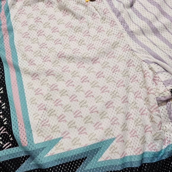 Under Armour Curry Draft Day 8" Basketball Shorts Men's XL Black White Blue Rare - Picture 3 of 13